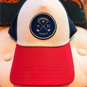 Callaway Red, White, and Blue Golf Cap Hat